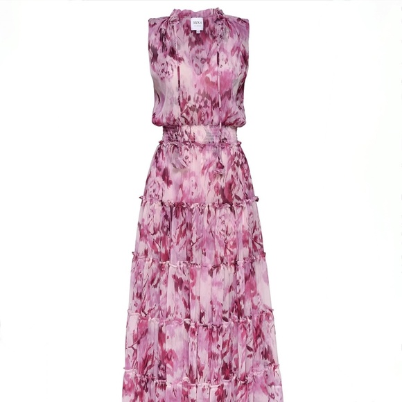 MISA Los Angeles La vie en Rose Hollen Dress Sz L - Picture 6 of 7